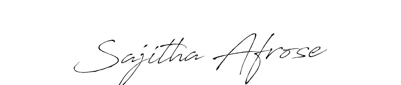 Also we have Sajitha Afrose name is the best signature style. Create professional handwritten signature collection using Antro_Vectra autograph style. Sajitha Afrose signature style 6 images and pictures png