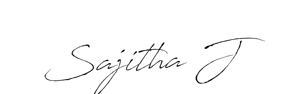 Also You can easily find your signature by using the search form. We will create Sajitha J name handwritten signature images for you free of cost using Antro_Vectra sign style. Sajitha J signature style 6 images and pictures png