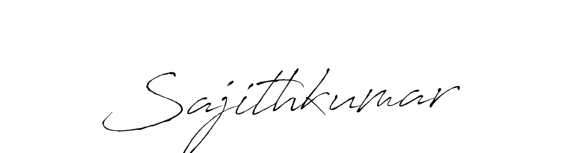 Also You can easily find your signature by using the search form. We will create Sajithkumar name handwritten signature images for you free of cost using Antro_Vectra sign style. Sajithkumar signature style 6 images and pictures png