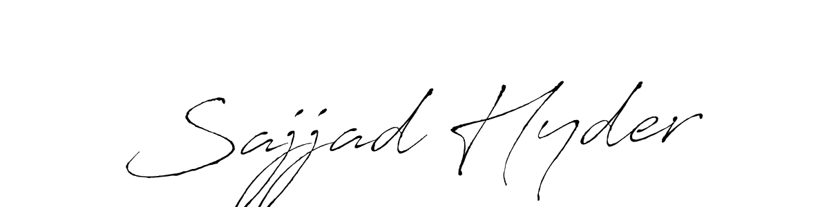 You can use this online signature creator to create a handwritten signature for the name Sajjad Hyder. This is the best online autograph maker. Sajjad Hyder signature style 6 images and pictures png