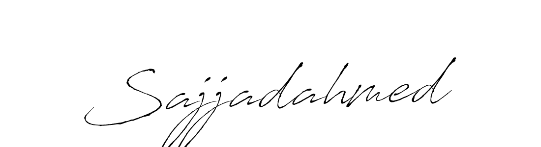 Sajjadahmed stylish signature style. Best Handwritten Sign (Antro_Vectra) for my name. Handwritten Signature Collection Ideas for my name Sajjadahmed. Sajjadahmed signature style 6 images and pictures png