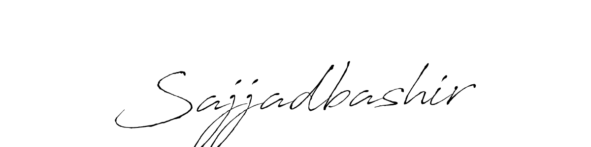 How to make Sajjadbashir signature? Antro_Vectra is a professional autograph style. Create handwritten signature for Sajjadbashir name. Sajjadbashir signature style 6 images and pictures png