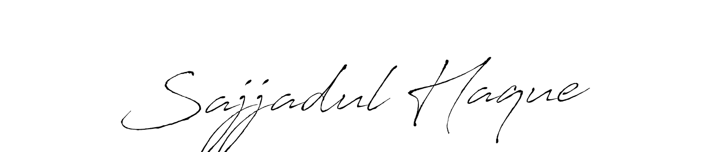 It looks lik you need a new signature style for name Sajjadul Haque. Design unique handwritten (Antro_Vectra) signature with our free signature maker in just a few clicks. Sajjadul Haque signature style 6 images and pictures png