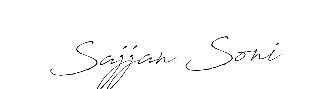 Similarly Antro_Vectra is the best handwritten signature design. Signature creator online .You can use it as an online autograph creator for name Sajjan Soni. Sajjan Soni signature style 6 images and pictures png