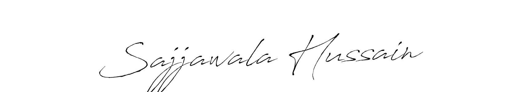 Use a signature maker to create a handwritten signature online. With this signature software, you can design (Antro_Vectra) your own signature for name Sajjawala Hussain. Sajjawala Hussain signature style 6 images and pictures png