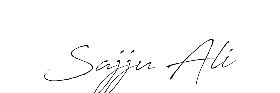 How to make Sajju Ali signature? Antro_Vectra is a professional autograph style. Create handwritten signature for Sajju Ali name. Sajju Ali signature style 6 images and pictures png