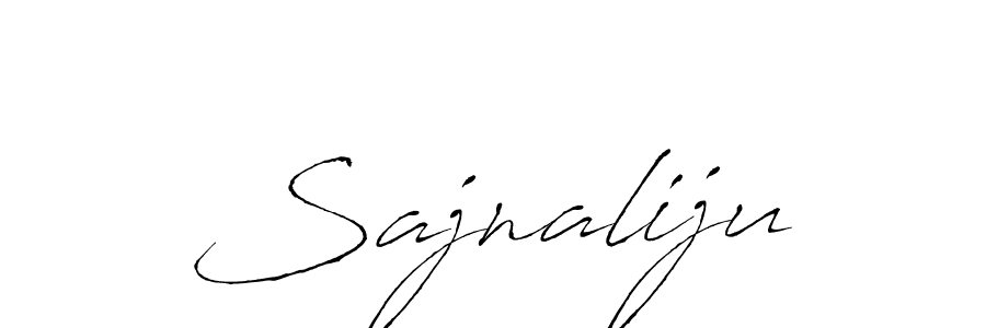 Once you've used our free online signature maker to create your best signature Antro_Vectra style, it's time to enjoy all of the benefits that Sajnaliju name signing documents. Sajnaliju signature style 6 images and pictures png