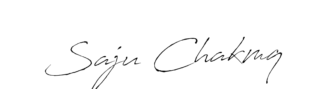 How to make Saju Chakmq name signature. Use Antro_Vectra style for creating short signs online. This is the latest handwritten sign. Saju Chakmq signature style 6 images and pictures png