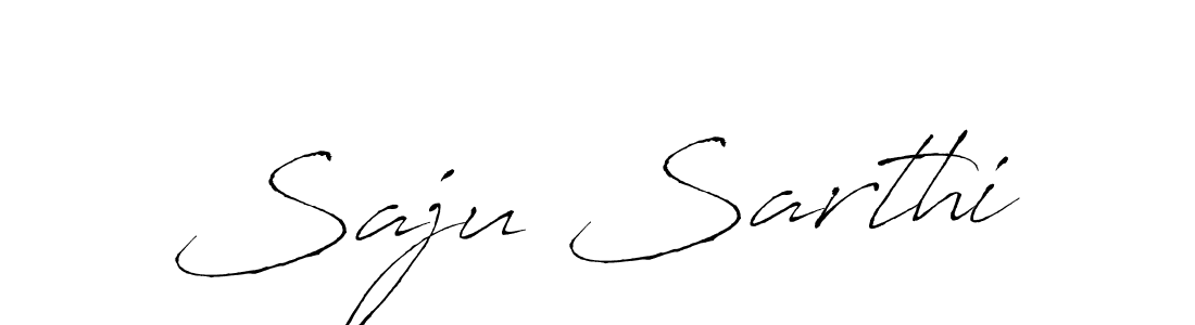 It looks lik you need a new signature style for name Saju Sarthi. Design unique handwritten (Antro_Vectra) signature with our free signature maker in just a few clicks. Saju Sarthi signature style 6 images and pictures png