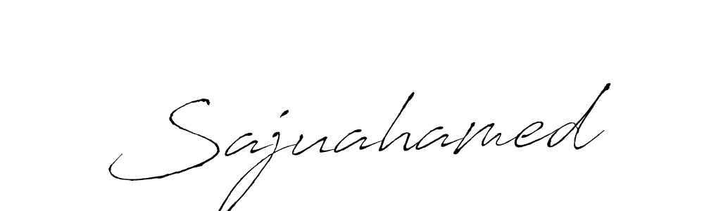 Create a beautiful signature design for name Sajuahamed. With this signature (Antro_Vectra) fonts, you can make a handwritten signature for free. Sajuahamed signature style 6 images and pictures png