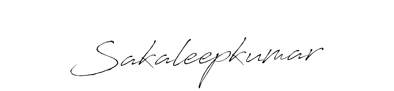 Sakaleepkumar stylish signature style. Best Handwritten Sign (Antro_Vectra) for my name. Handwritten Signature Collection Ideas for my name Sakaleepkumar. Sakaleepkumar signature style 6 images and pictures png