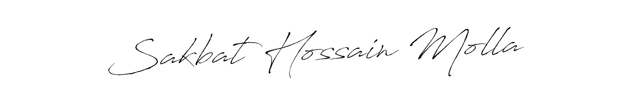 if you are searching for the best signature style for your name Sakbat Hossain Molla. so please give up your signature search. here we have designed multiple signature styles  using Antro_Vectra. Sakbat Hossain Molla signature style 6 images and pictures png