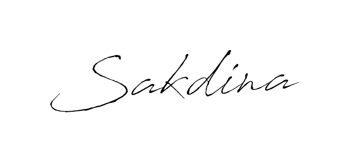 You should practise on your own different ways (Antro_Vectra) to write your name (Sakdina) in signature. don't let someone else do it for you. Sakdina signature style 6 images and pictures png