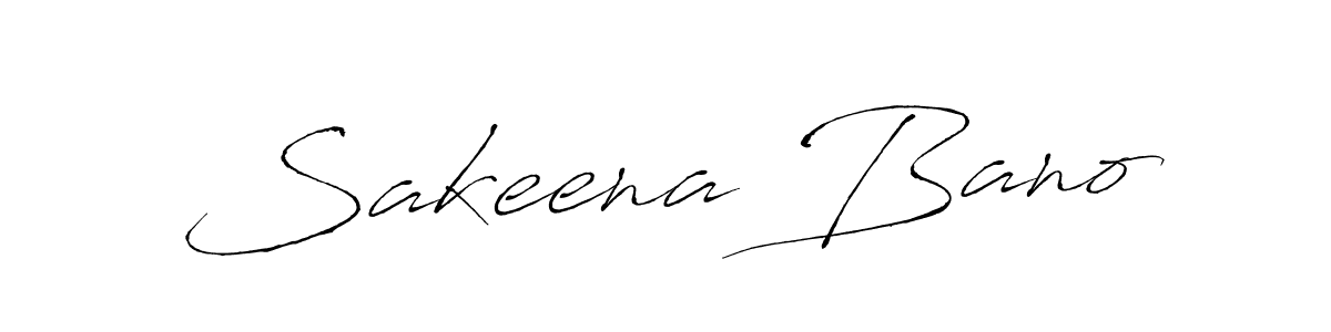 Also we have Sakeena Bano name is the best signature style. Create professional handwritten signature collection using Antro_Vectra autograph style. Sakeena Bano signature style 6 images and pictures png