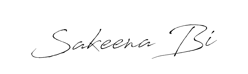 Sakeena Bi stylish signature style. Best Handwritten Sign (Antro_Vectra) for my name. Handwritten Signature Collection Ideas for my name Sakeena Bi. Sakeena Bi signature style 6 images and pictures png