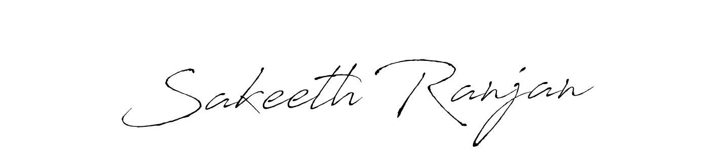 Also we have Sakeeth Ranjan name is the best signature style. Create professional handwritten signature collection using Antro_Vectra autograph style. Sakeeth Ranjan signature style 6 images and pictures png
