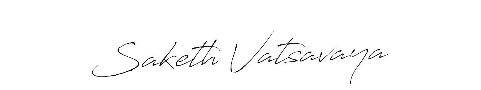 How to make Saketh Vatsavaya signature? Antro_Vectra is a professional autograph style. Create handwritten signature for Saketh Vatsavaya name. Saketh Vatsavaya signature style 6 images and pictures png