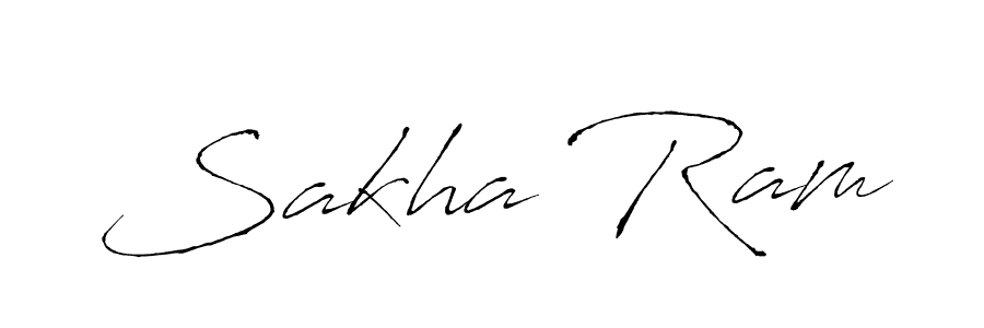 Similarly Antro_Vectra is the best handwritten signature design. Signature creator online .You can use it as an online autograph creator for name Sakha Ram. Sakha Ram signature style 6 images and pictures png