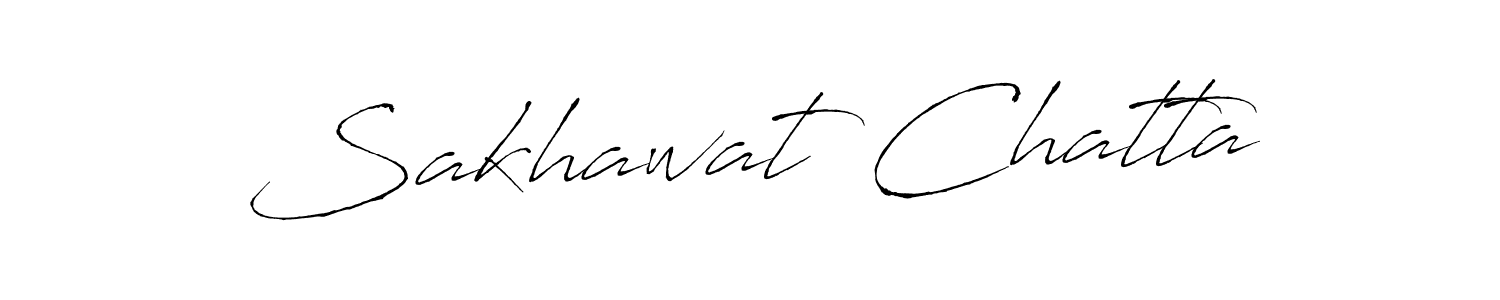 Once you've used our free online signature maker to create your best signature Antro_Vectra style, it's time to enjoy all of the benefits that Sakhawat Chatta name signing documents. Sakhawat Chatta signature style 6 images and pictures png