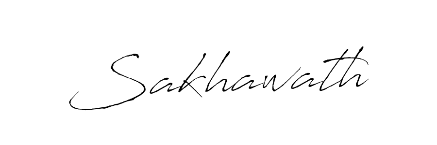 Make a beautiful signature design for name Sakhawath. Use this online signature maker to create a handwritten signature for free. Sakhawath signature style 6 images and pictures png