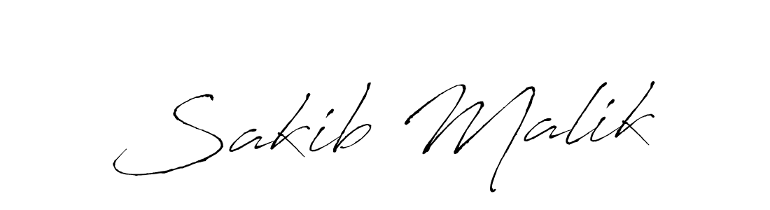 How to make Sakib Malik name signature. Use Antro_Vectra style for creating short signs online. This is the latest handwritten sign. Sakib Malik signature style 6 images and pictures png