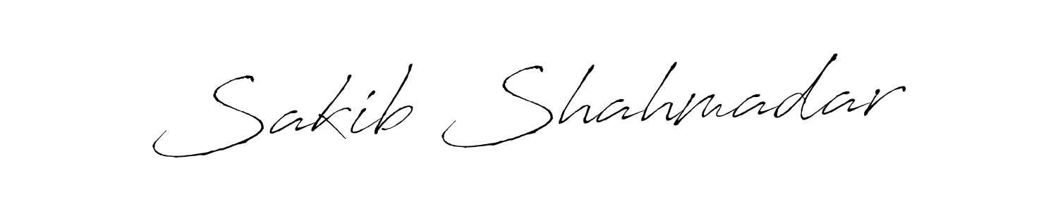 It looks lik you need a new signature style for name Sakib Shahmadar. Design unique handwritten (Antro_Vectra) signature with our free signature maker in just a few clicks. Sakib Shahmadar signature style 6 images and pictures png