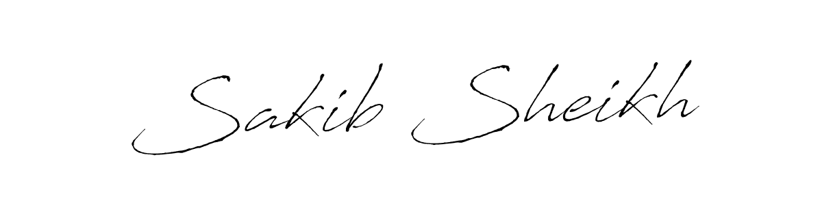 Also we have Sakib Sheikh name is the best signature style. Create professional handwritten signature collection using Antro_Vectra autograph style. Sakib Sheikh signature style 6 images and pictures png