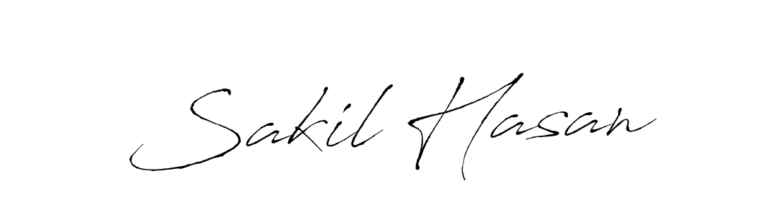 It looks lik you need a new signature style for name Sakil Hasan. Design unique handwritten (Antro_Vectra) signature with our free signature maker in just a few clicks. Sakil Hasan signature style 6 images and pictures png