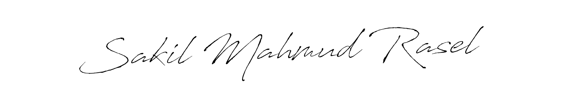 The best way (Antro_Vectra) to make a short signature is to pick only two or three words in your name. The name Sakil Mahmud Rasel include a total of six letters. For converting this name. Sakil Mahmud Rasel signature style 6 images and pictures png