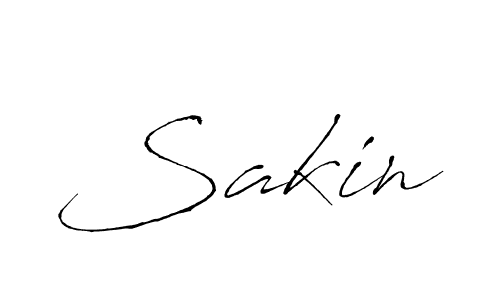 Make a beautiful signature design for name Sakin. Use this online signature maker to create a handwritten signature for free. Sakin signature style 6 images and pictures png
