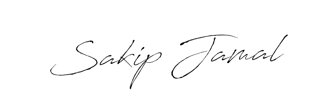 Create a beautiful signature design for name Sakip Jamal. With this signature (Antro_Vectra) fonts, you can make a handwritten signature for free. Sakip Jamal signature style 6 images and pictures png