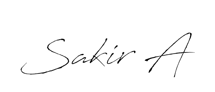 Once you've used our free online signature maker to create your best signature Antro_Vectra style, it's time to enjoy all of the benefits that Sakir A name signing documents. Sakir A signature style 6 images and pictures png