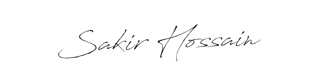 if you are searching for the best signature style for your name Sakir Hossain. so please give up your signature search. here we have designed multiple signature styles  using Antro_Vectra. Sakir Hossain signature style 6 images and pictures png