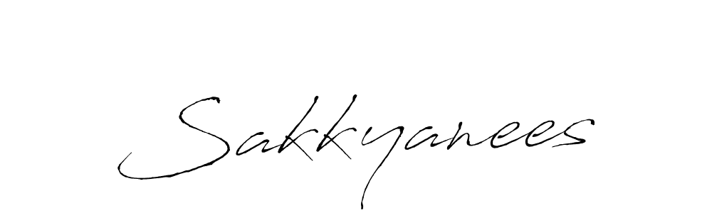 You should practise on your own different ways (Antro_Vectra) to write your name (Sakkyanees) in signature. don't let someone else do it for you. Sakkyanees signature style 6 images and pictures png