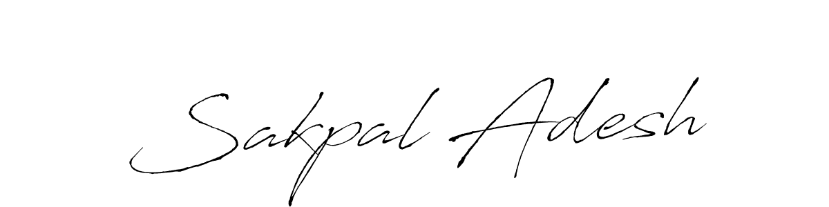 It looks lik you need a new signature style for name Sakpal Adesh. Design unique handwritten (Antro_Vectra) signature with our free signature maker in just a few clicks. Sakpal Adesh signature style 6 images and pictures png