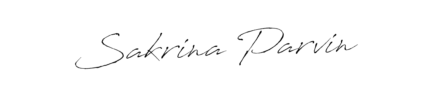 The best way (Antro_Vectra) to make a short signature is to pick only two or three words in your name. The name Sakrina Parvin include a total of six letters. For converting this name. Sakrina Parvin signature style 6 images and pictures png
