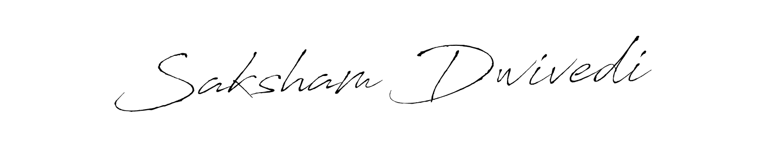 Similarly Antro_Vectra is the best handwritten signature design. Signature creator online .You can use it as an online autograph creator for name Saksham Dwivedi. Saksham Dwivedi signature style 6 images and pictures png