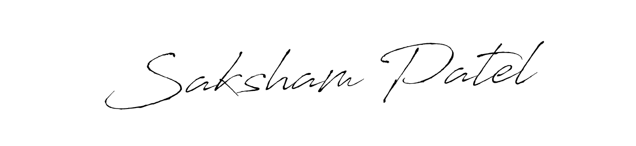 Once you've used our free online signature maker to create your best signature Antro_Vectra style, it's time to enjoy all of the benefits that Saksham Patel name signing documents. Saksham Patel signature style 6 images and pictures png
