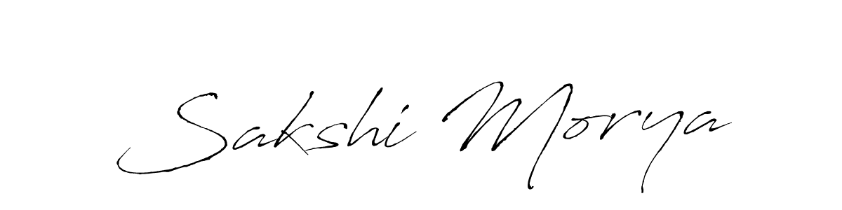 Also we have Sakshi Morya name is the best signature style. Create professional handwritten signature collection using Antro_Vectra autograph style. Sakshi Morya signature style 6 images and pictures png