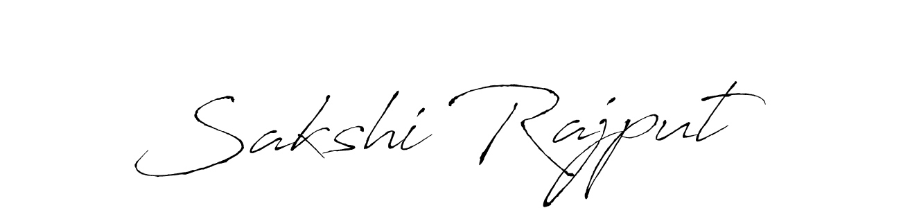 You should practise on your own different ways (Antro_Vectra) to write your name (Sakshi Rajput) in signature. don't let someone else do it for you. Sakshi Rajput signature style 6 images and pictures png