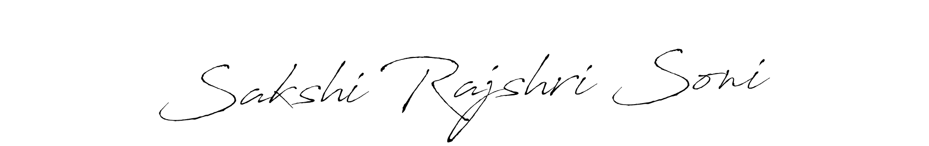 Use a signature maker to create a handwritten signature online. With this signature software, you can design (Antro_Vectra) your own signature for name Sakshi Rajshri Soni. Sakshi Rajshri Soni signature style 6 images and pictures png