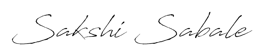 A sleek calligraphic signature for name Sakshi Sabale utilizing Antro_Vectra styling. Great for adding personal signatures to photos and art. Sakshi Sabale signature style 6 images and pictures png