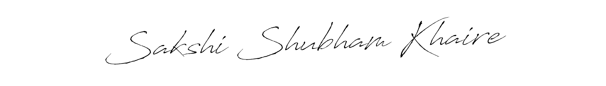 See photos of Sakshi Shubham Khaire official signature by Spectra . Check more albums & portfolios. Read reviews & check more about Antro_Vectra font. Sakshi Shubham Khaire signature style 6 images and pictures png