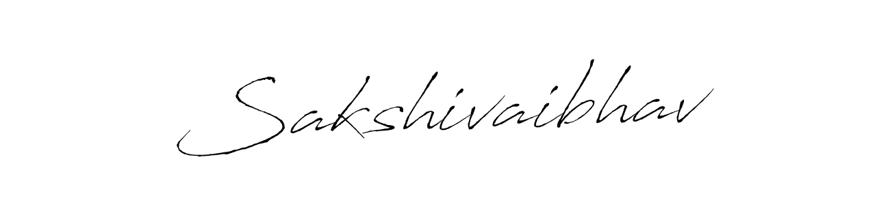 Also You can easily find your signature by using the search form. We will create Sakshivaibhav name handwritten signature images for you free of cost using Antro_Vectra sign style. Sakshivaibhav signature style 6 images and pictures png