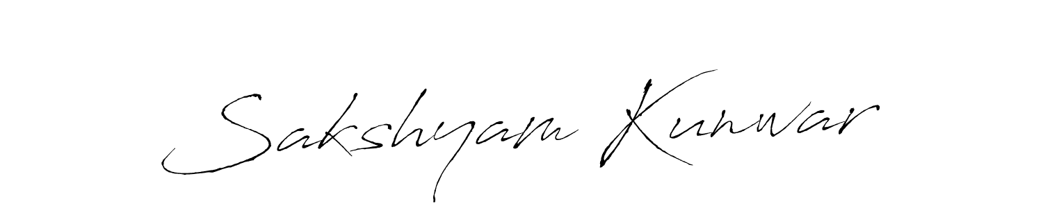 The best way (Antro_Vectra) to make a short signature is to pick only two or three words in your name. The name Sakshyam Kunwar include a total of six letters. For converting this name. Sakshyam Kunwar signature style 6 images and pictures png