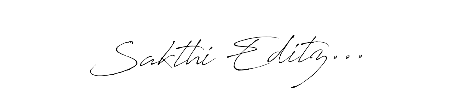 Make a short Sakthi Editz... signature style. Manage your documents anywhere anytime using Antro_Vectra. Create and add eSignatures, submit forms, share and send files easily. Sakthi Editz... signature style 6 images and pictures png