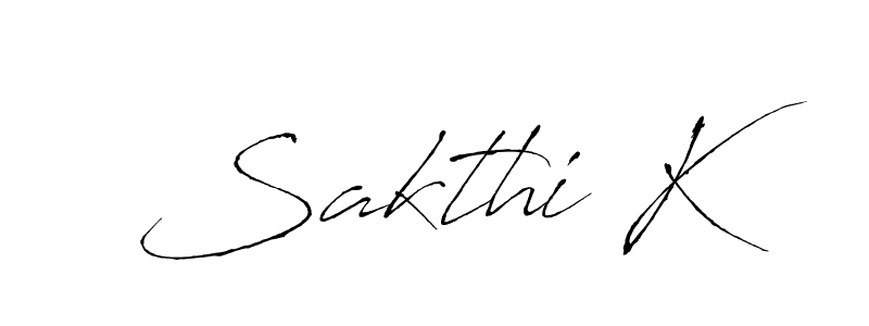 Similarly Antro_Vectra is the best handwritten signature design. Signature creator online .You can use it as an online autograph creator for name Sakthi K. Sakthi K signature style 6 images and pictures png