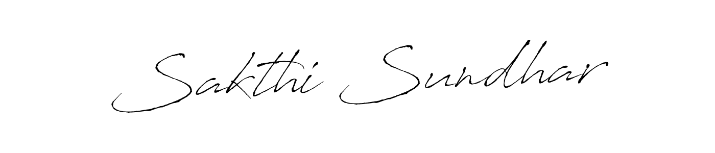 Use a signature maker to create a handwritten signature online. With this signature software, you can design (Antro_Vectra) your own signature for name Sakthi Sundhar. Sakthi Sundhar signature style 6 images and pictures png