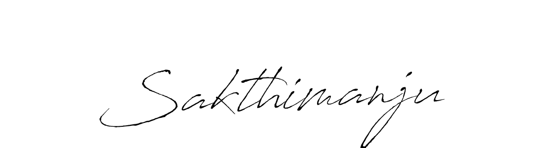 Antro_Vectra is a professional signature style that is perfect for those who want to add a touch of class to their signature. It is also a great choice for those who want to make their signature more unique. Get Sakthimanju name to fancy signature for free. Sakthimanju signature style 6 images and pictures png