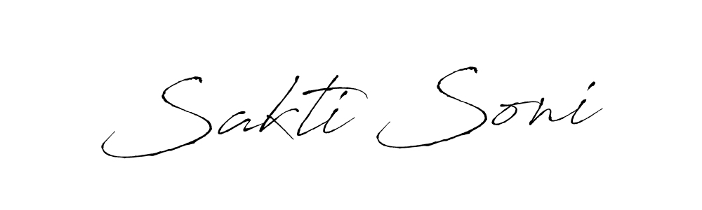 You should practise on your own different ways (Antro_Vectra) to write your name (Sakti Soni) in signature. don't let someone else do it for you. Sakti Soni signature style 6 images and pictures png